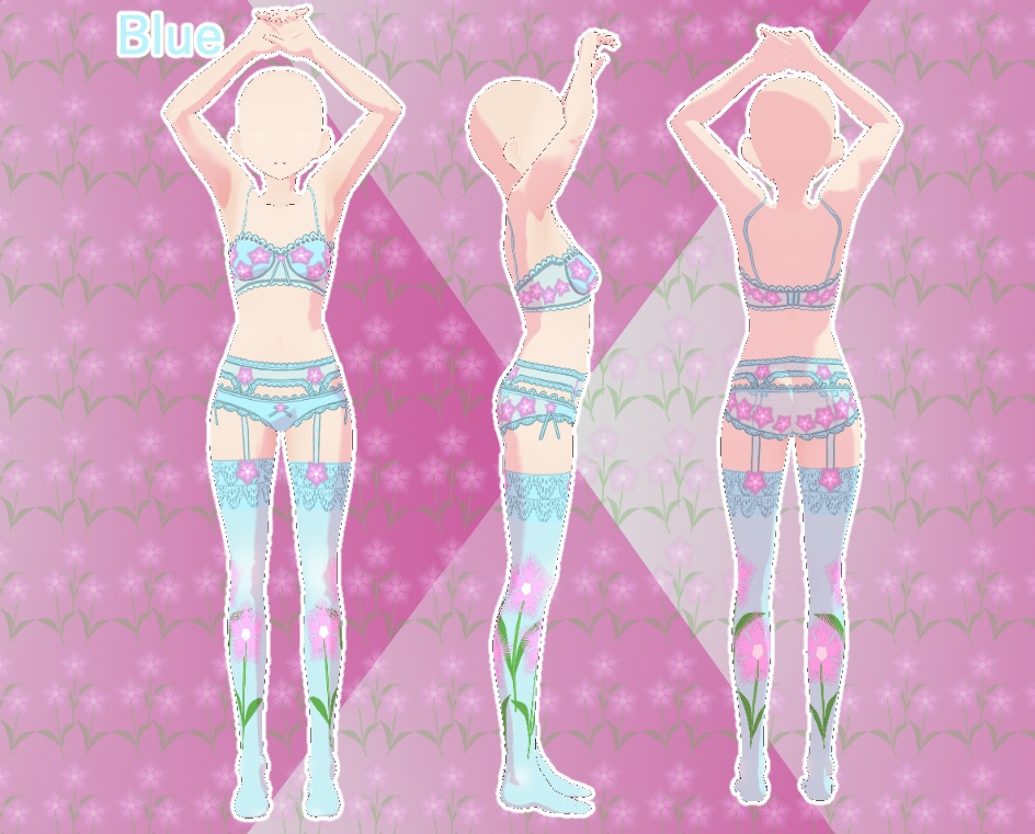 VRoid 下着セット(なでしこ)