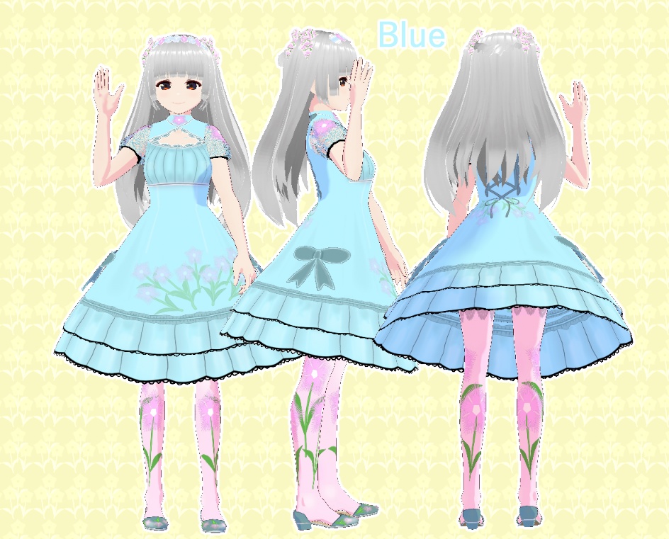 VRoid ワンピース なでしこ