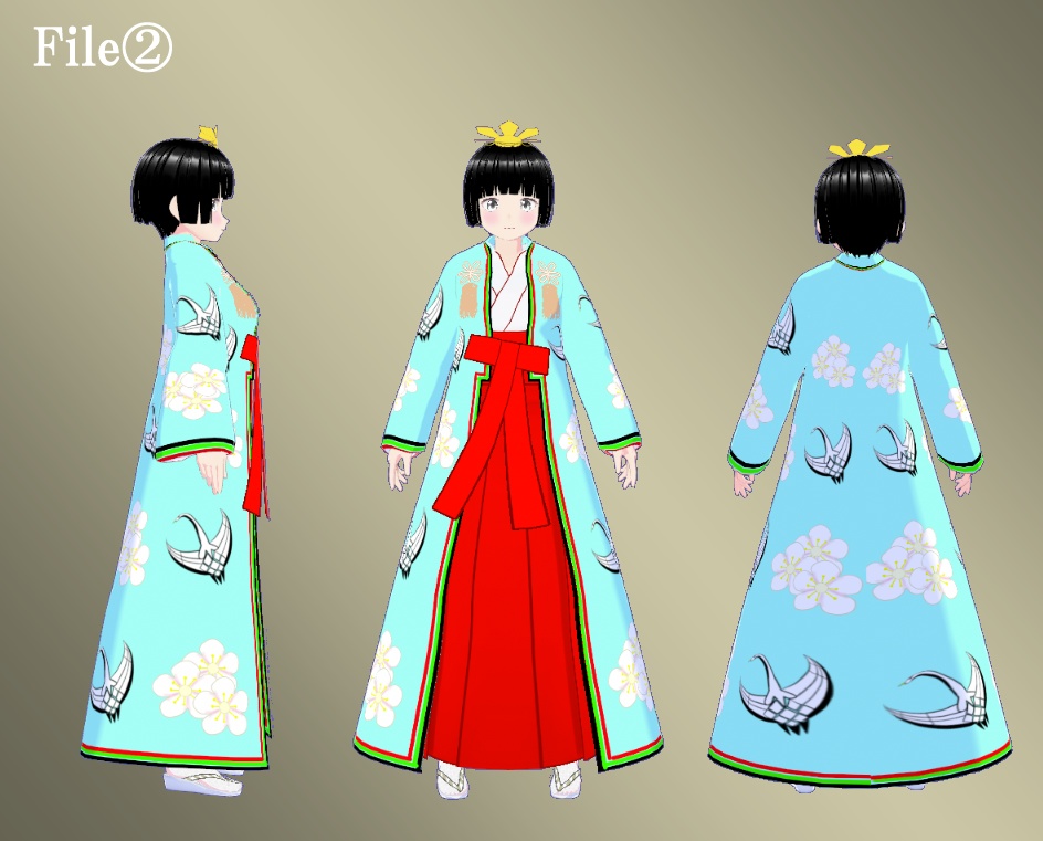 VRoid おひなさま