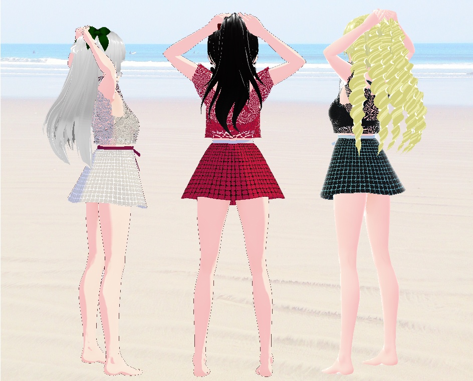 VRoid 水着 ビキニ