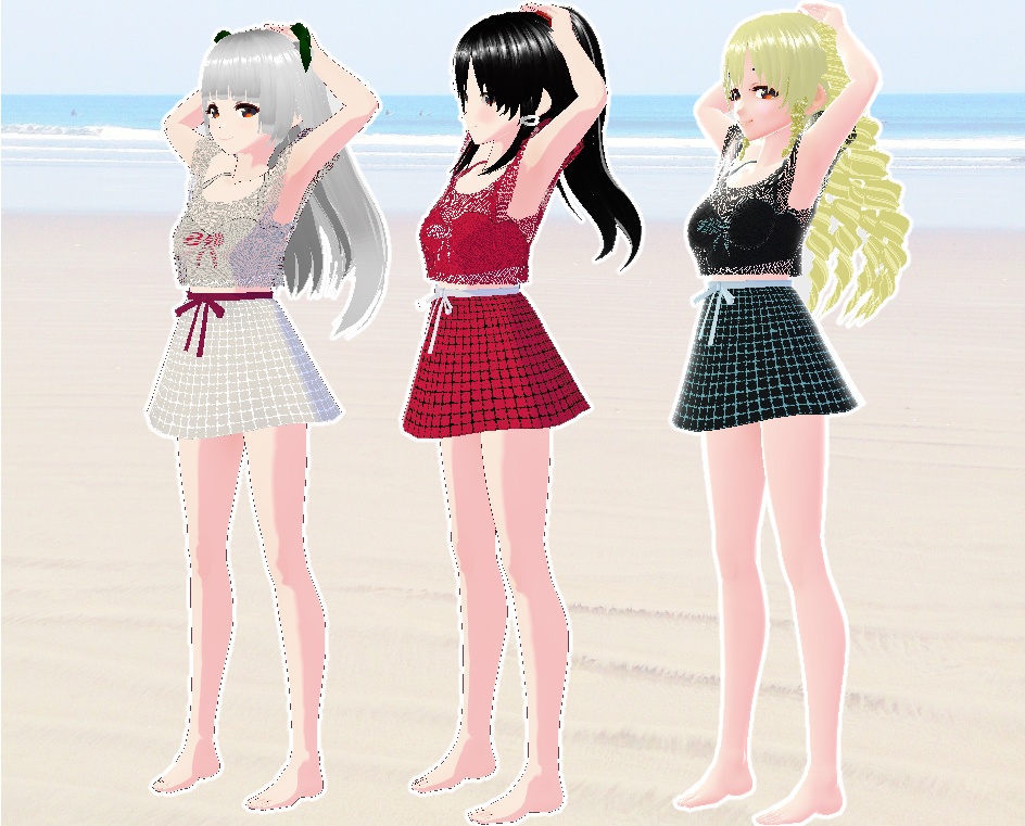 VRoid 水着 ビキニ