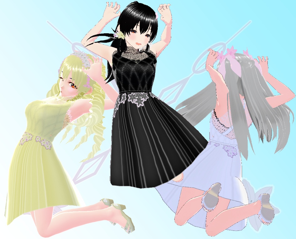 VRoid サマーワンピース ゆり