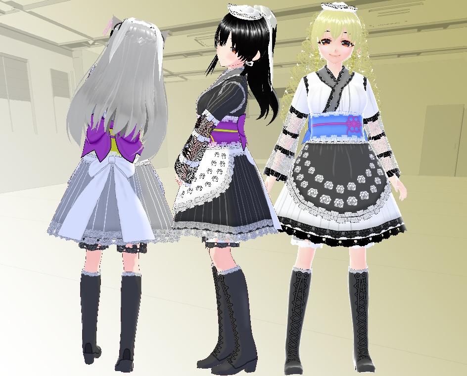 VRoid 和洋メイドさん