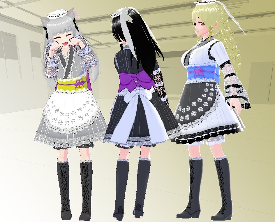 VRoid 和洋メイドさん