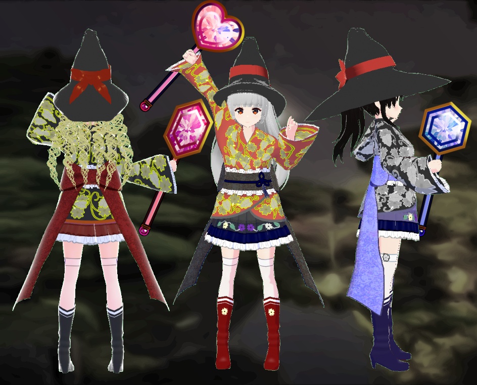 VRoid 和魔女さん