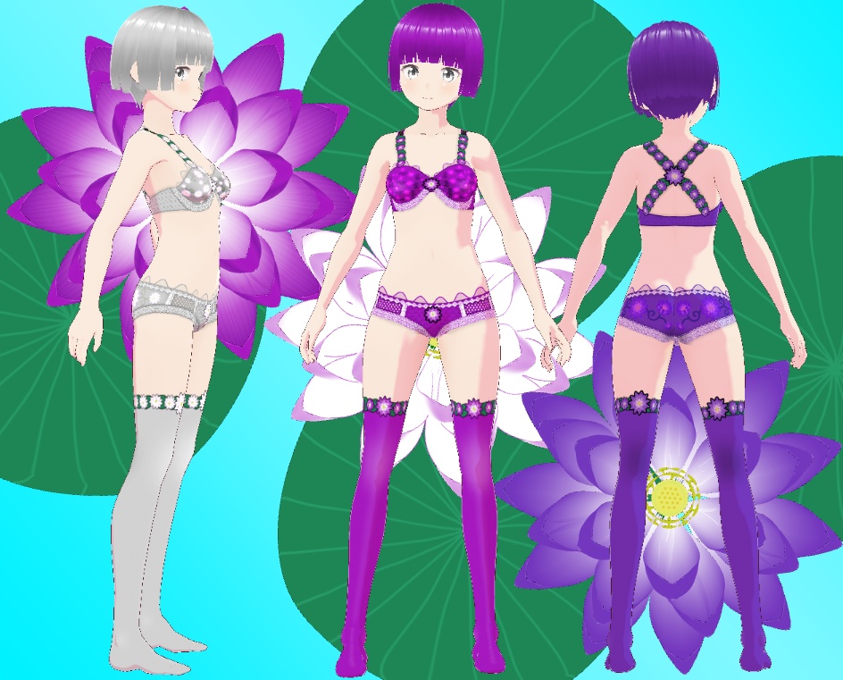 VRoid 下着セット 蓮