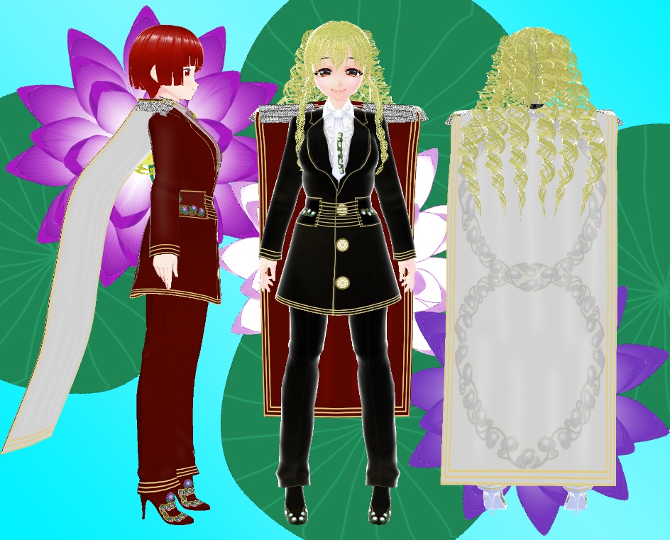 VRoid 伯爵 パンツスーツ