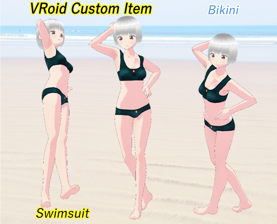 VRoid　ビキニ２０２５