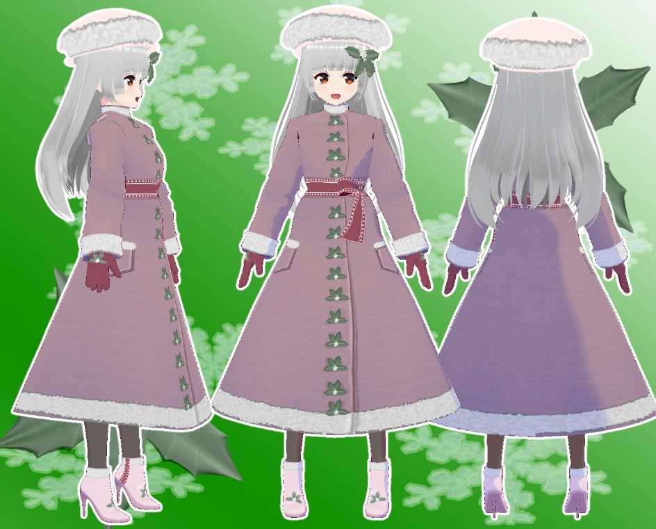 VRoid りかの冬コーデ 柊