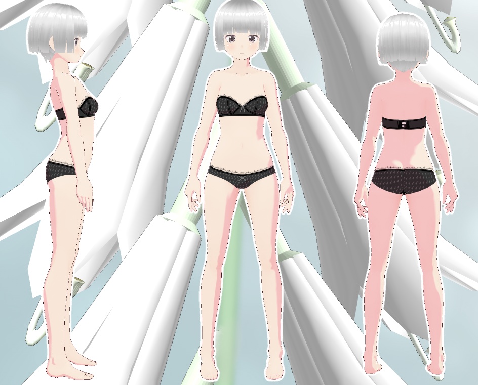 VRoid 下着セット ギボウシ