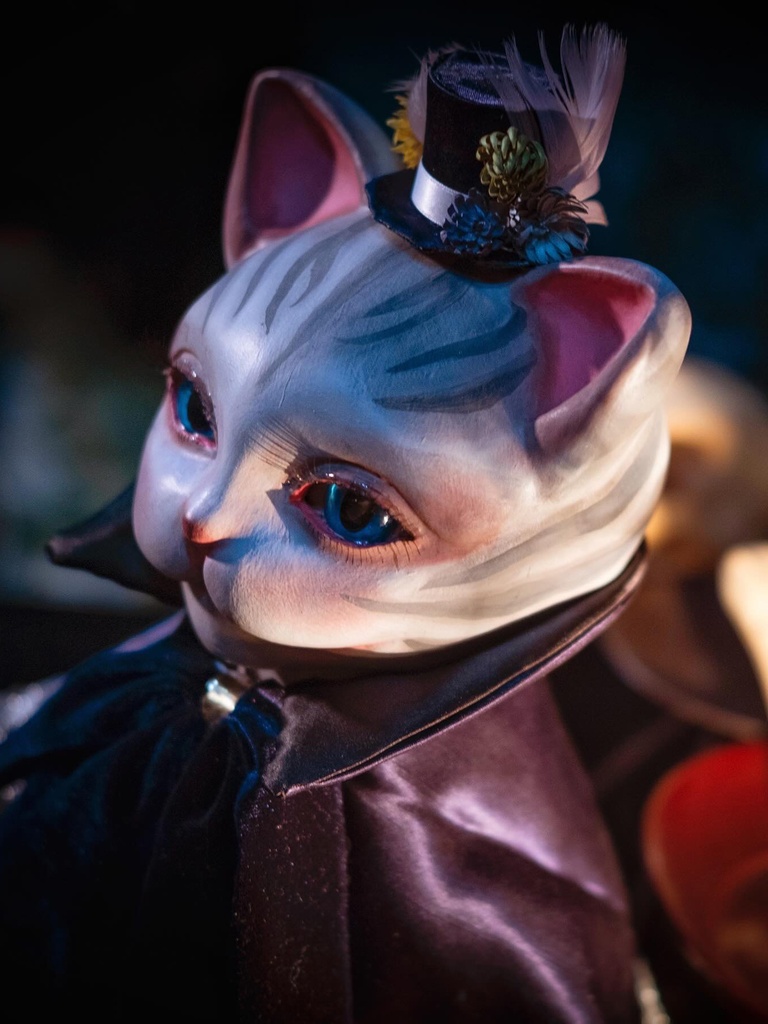 創作人形「猫支配人」