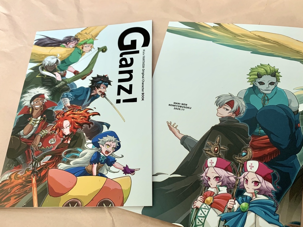 Glanz! Pixiv FANTASIA Original Character BOOK