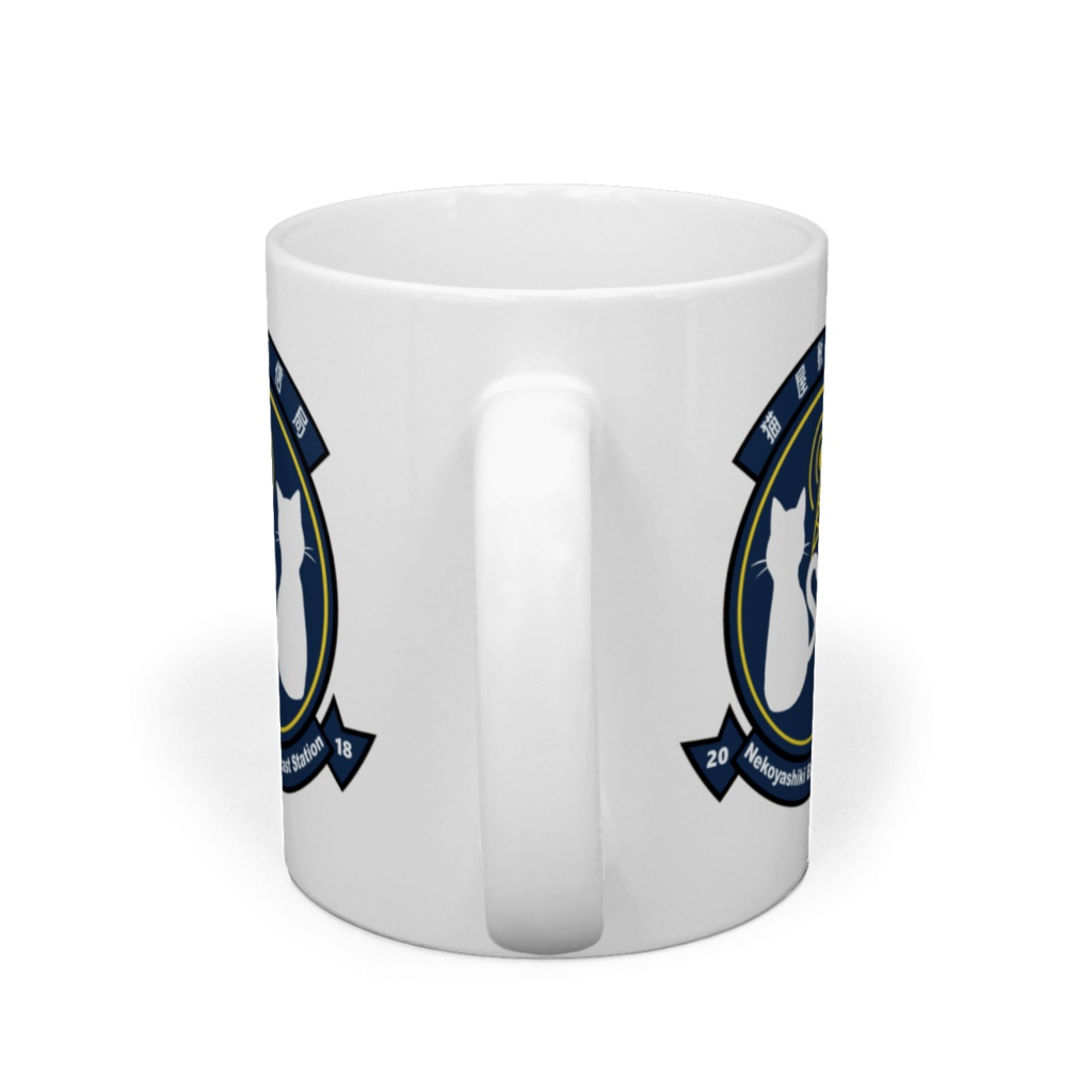 猫屋敷通信局ロゴ マグカップ