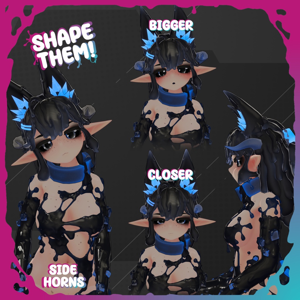 Shoggoth Horns Set for Ritual Fox Pack