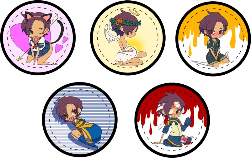 南沢さん缶バッジ