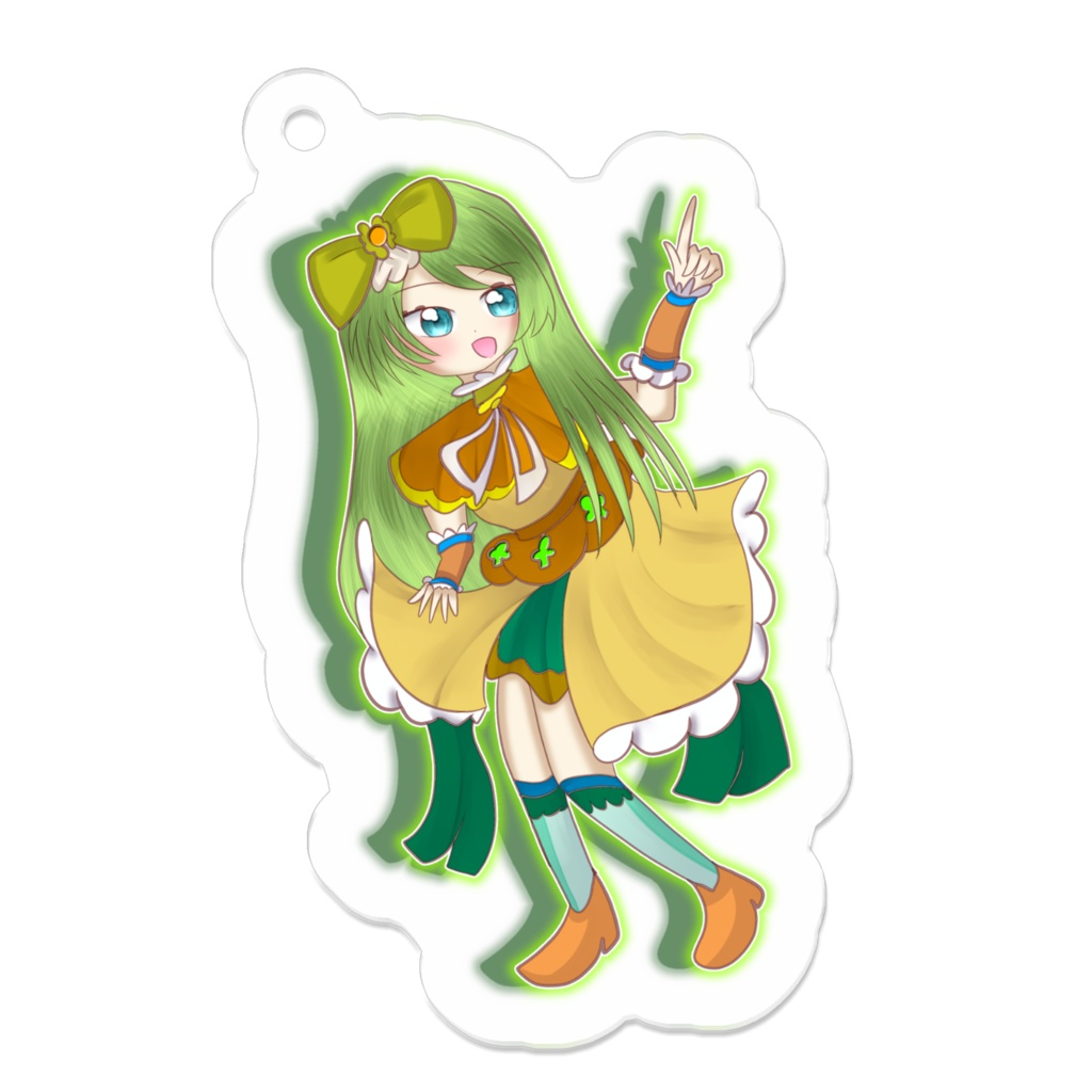 【マジクラプロジェクト】輝つばき　アクリルキーホルダー