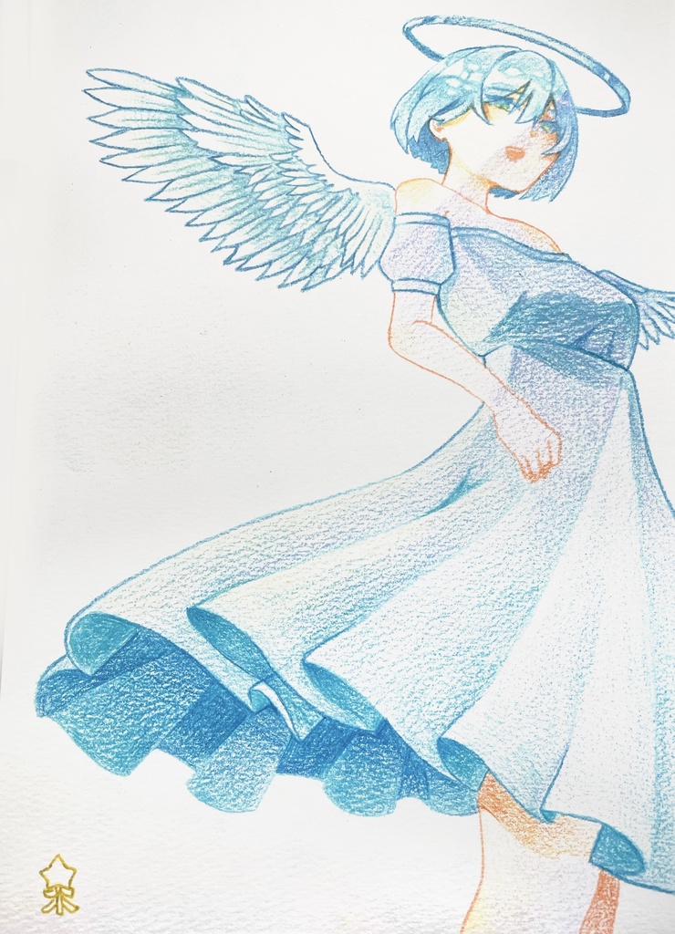 原画【塔の天使】