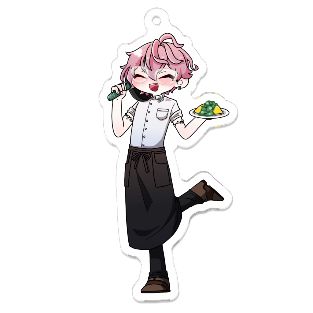 【カフェ衣装】雛杜雪乃_RizzAzalea制服アクリルキーホルダー