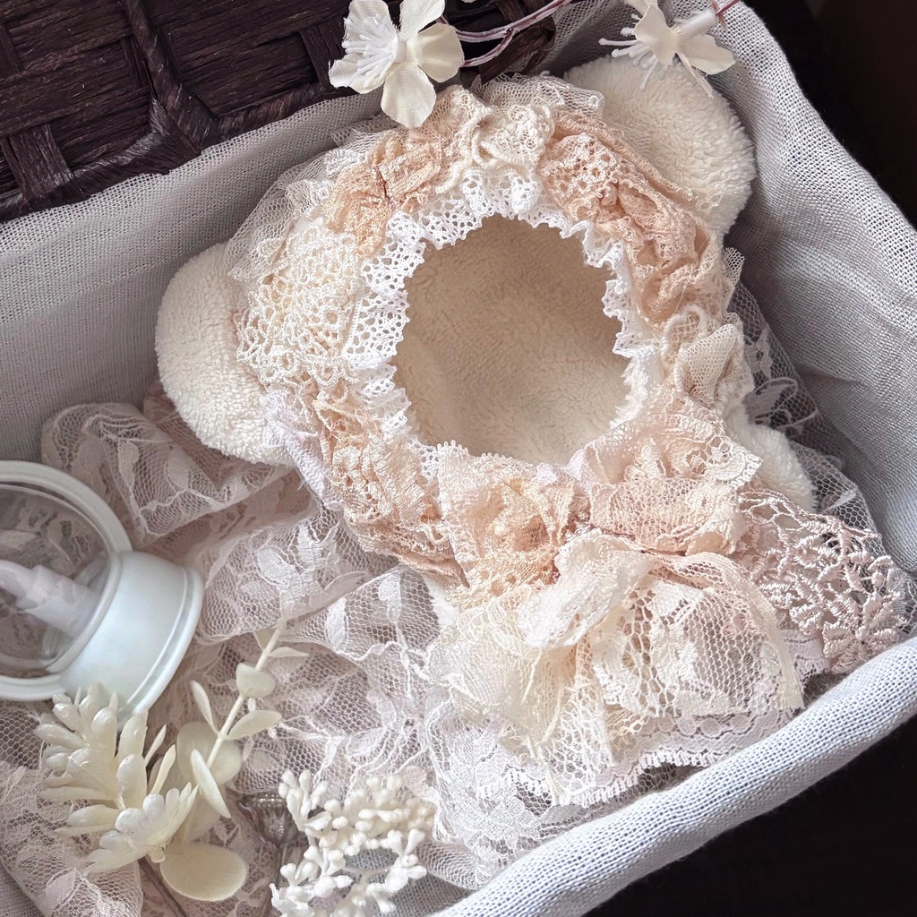 白昼夢の幻想、レースぬい服｜ちびぐるみ｜着ぐるみ