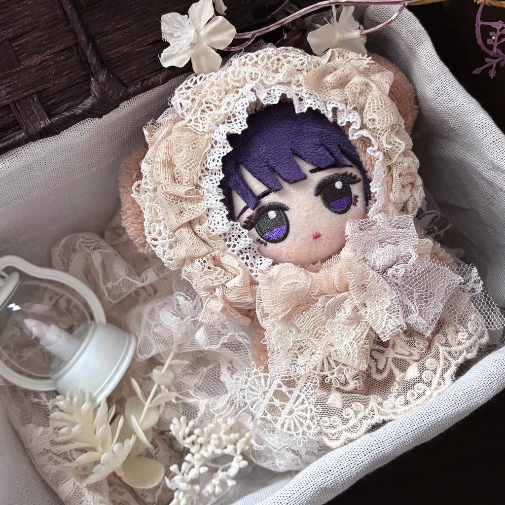 時綴の導き、レースぬい服|ちびぐるみ|着ぐるみ