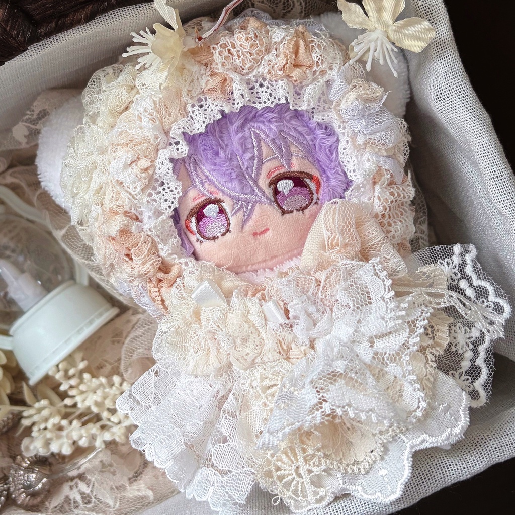 乃羽の詩、アンティーク調ぬい服|ちびぐるみ|いつぬい|マスコット|着ぐるみ