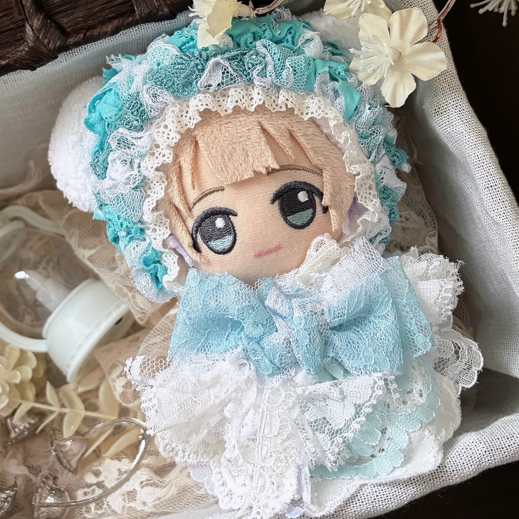 空月の調べ、レースぬい服|ちびぐるみ|着ぐるみ|マスコット|いつぬい
