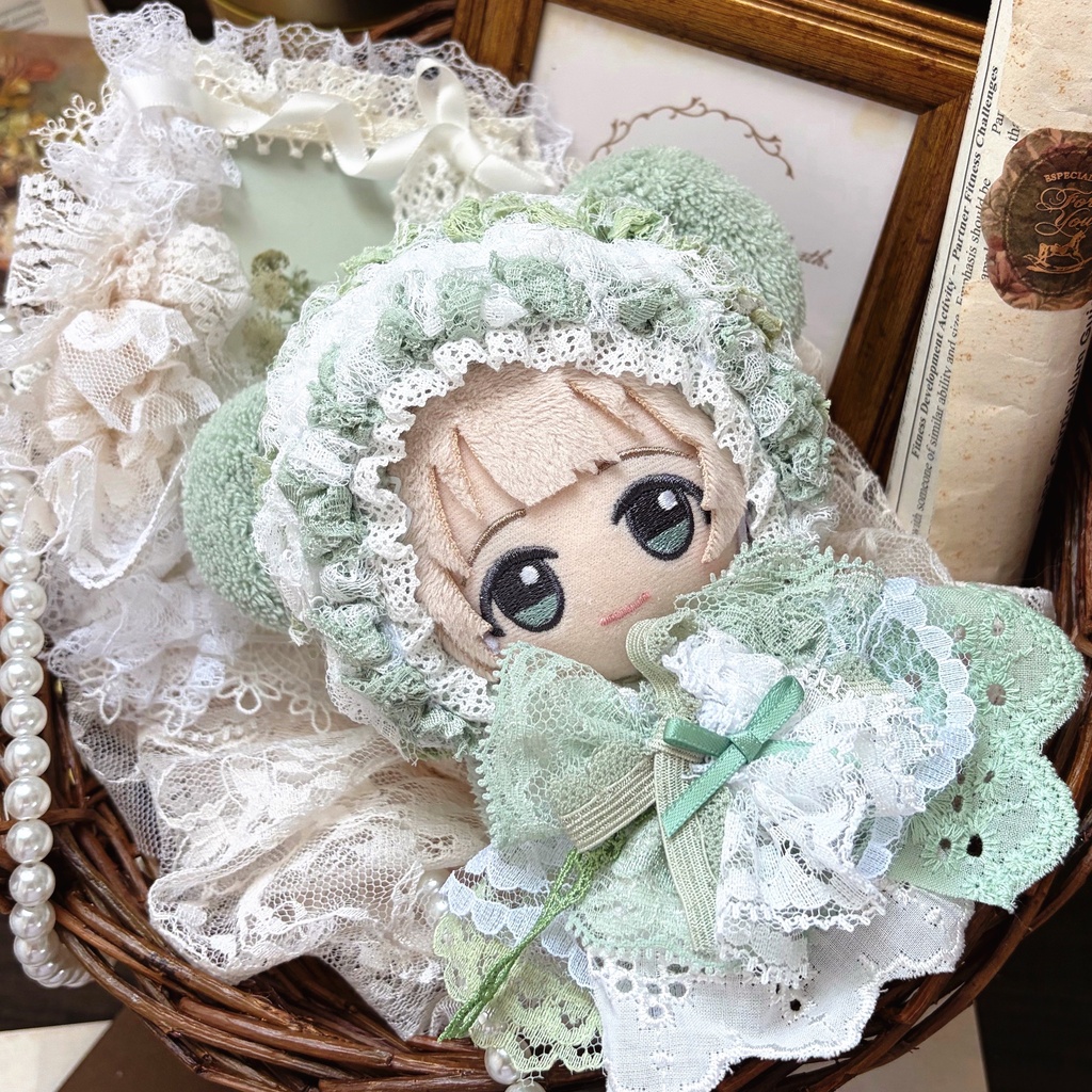 絃葉の涼音、レースぬい服|ちびぐるみ|着ぐるみ|マスコット|いつぬい