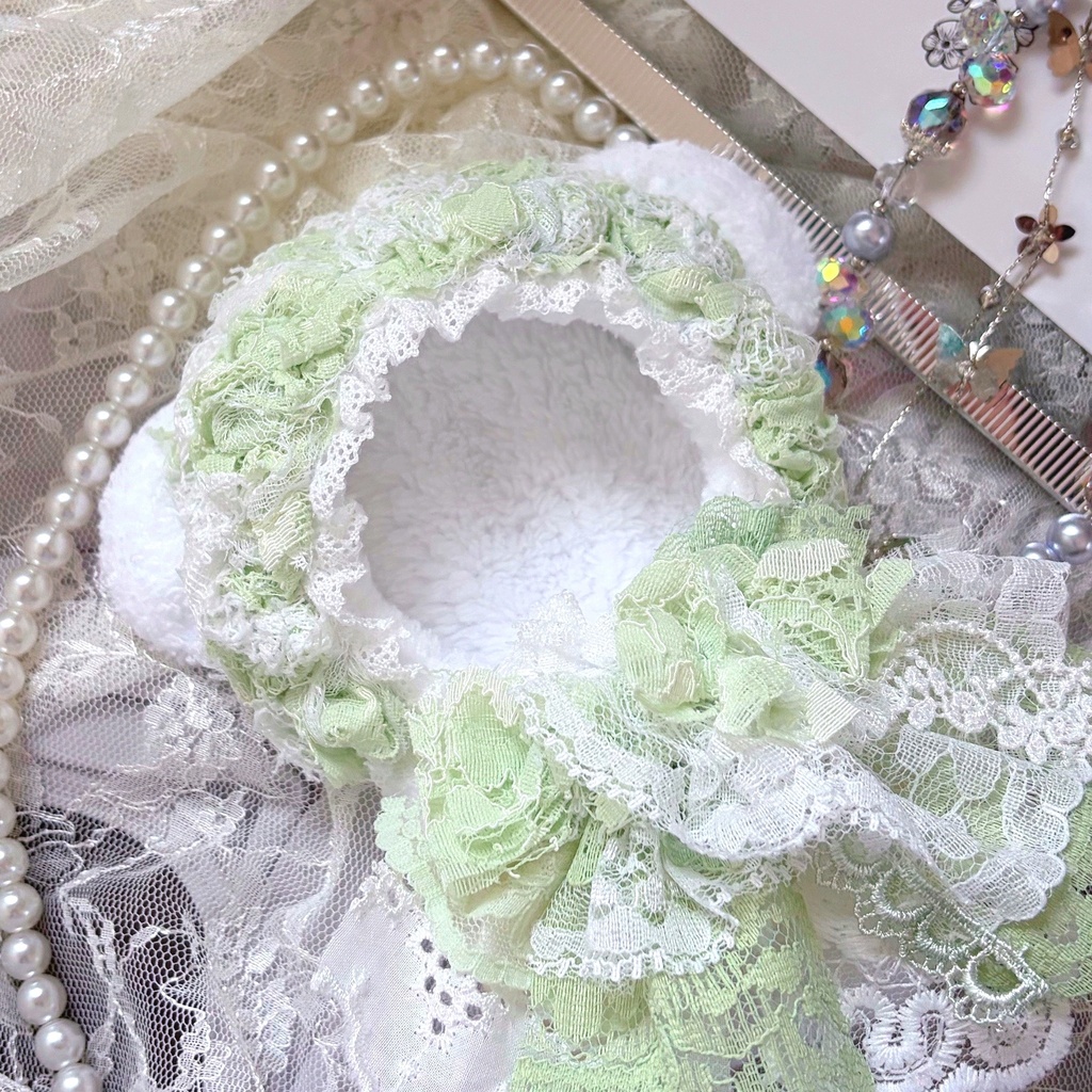 翠空の流風、レースぬい服|ちびぐるみ|着ぐるみ|マスコット|いつぬい