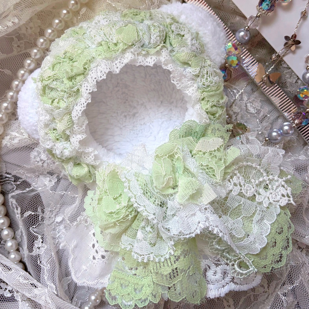 翠空の流風、レースぬい服|ちびぐるみ|着ぐるみ|マスコット|いつぬい