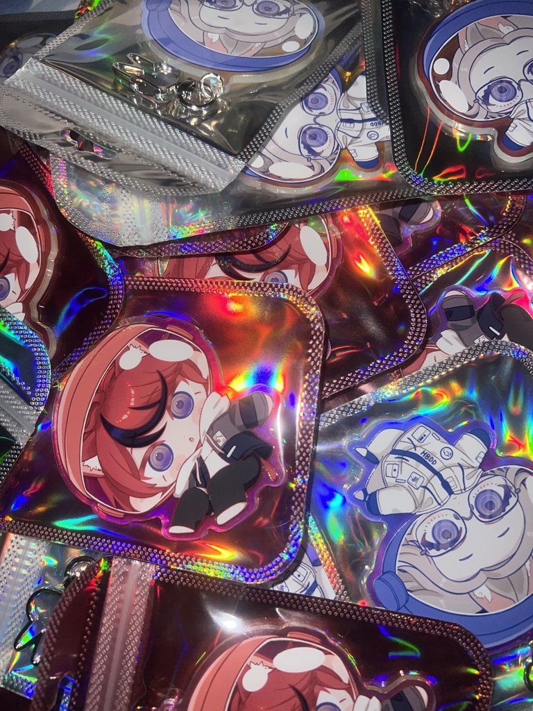 衛拓オーロラアクリルキーホルダー