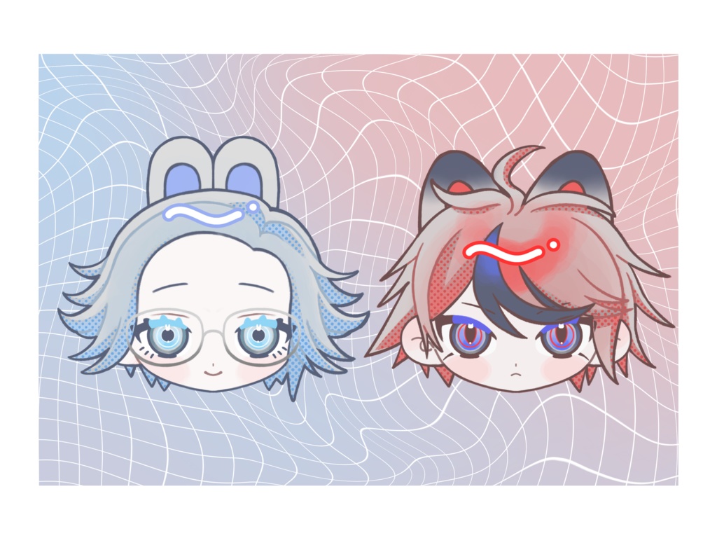 衛拓アクリル前髪クリップセット