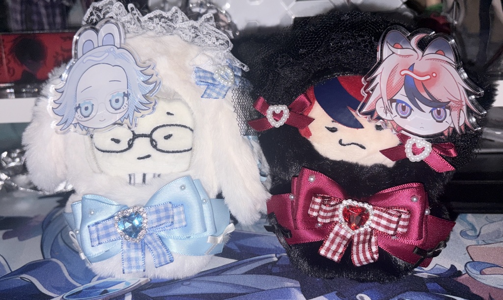 衛拓アクリル前髪クリップセット