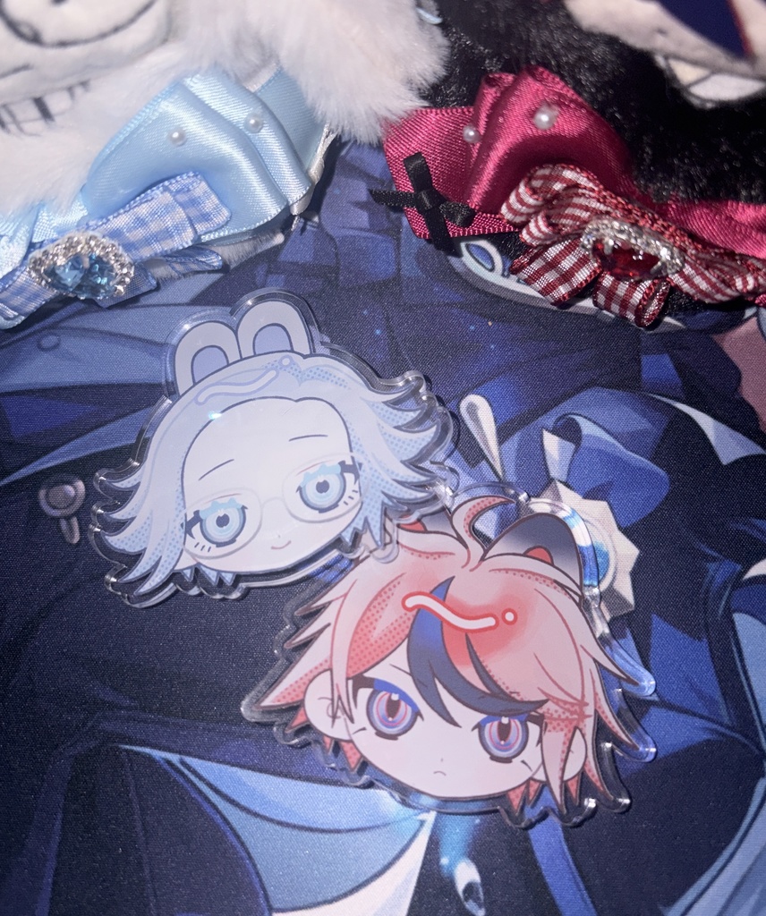 衛拓アクリル前髪クリップセット