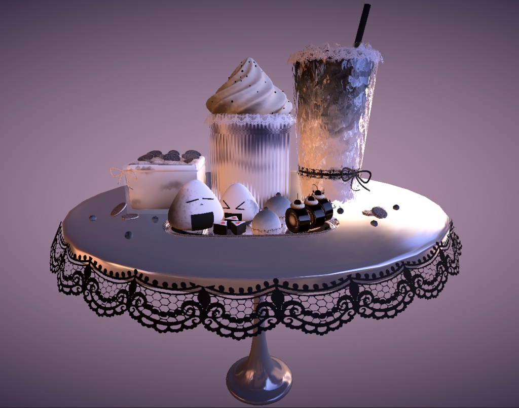 {3D model} Sweet Drinks Pack + Trial Pack