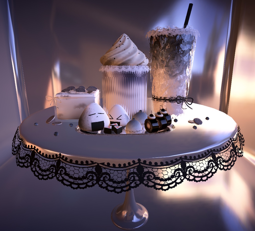 {3D model} Sweet Drinks Pack + Trial Pack