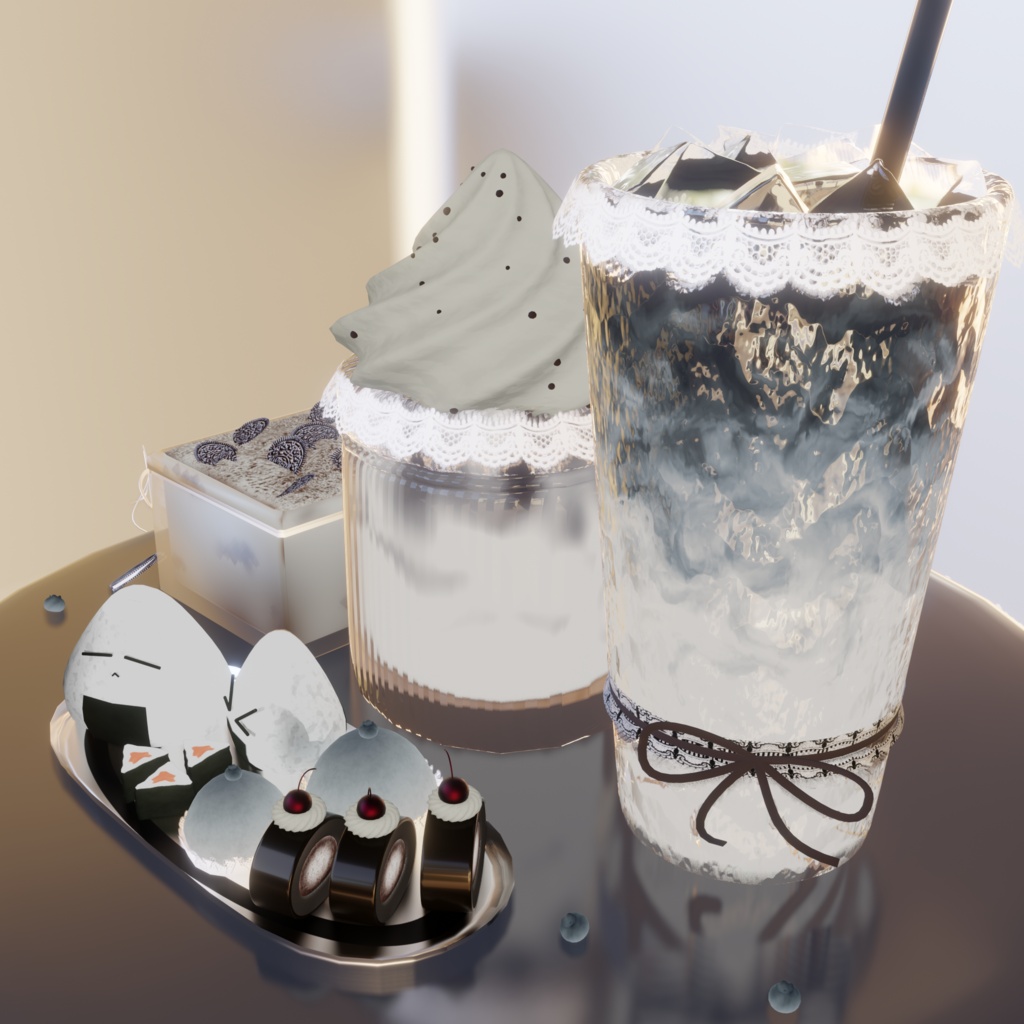 {3D model} Sweet Drinks Pack + Trial Pack