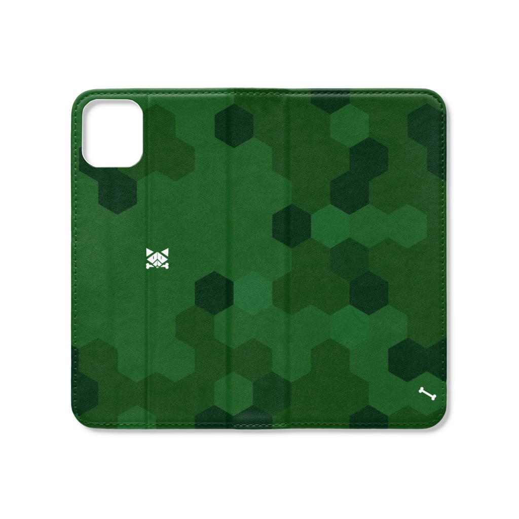唯乃いおな iPhoneオリジナルブックカバー Camouflage