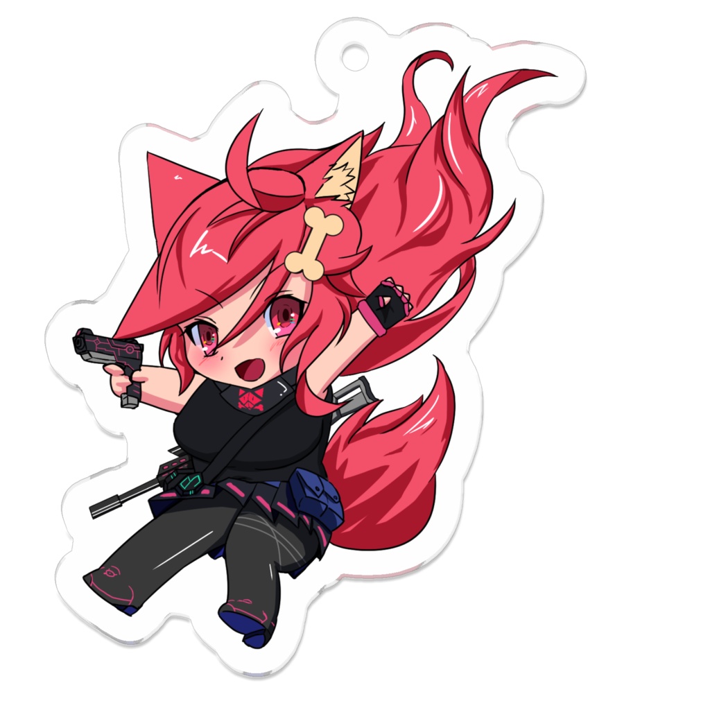 いおなちゃん強襲アクリルキーホルダー
