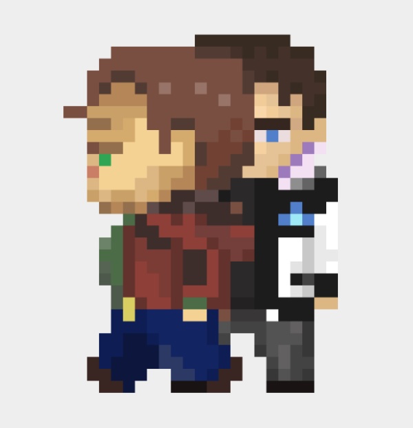 9ギャのドット絵アクスタ Ver てくてく Tawansd Booth