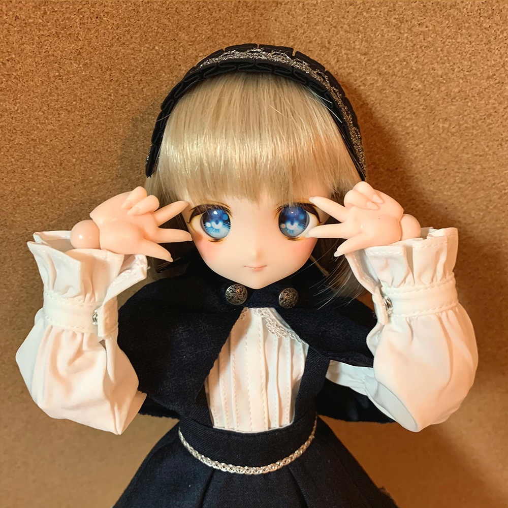 No_SW16　開きピースハンド　セミホワイト