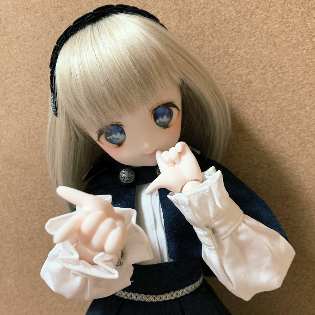 No_SW28　ファインダーハンド　セミホワイト