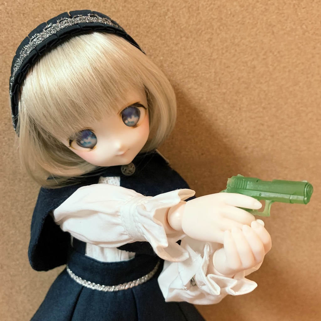 No_SW33　水鉄砲ハンド　セミホワイト