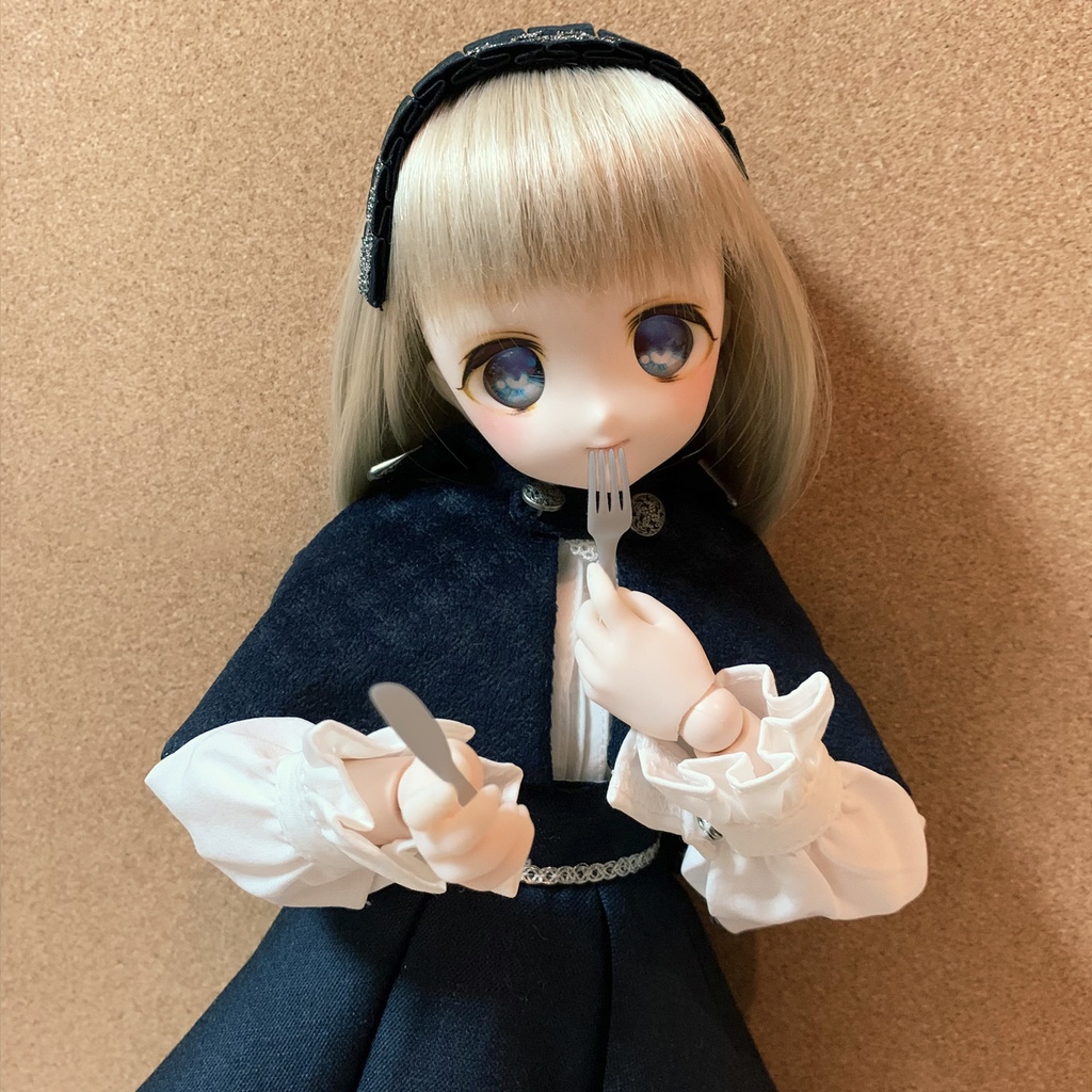 No_SW43　くいしんぼうハンド　セミホワイト