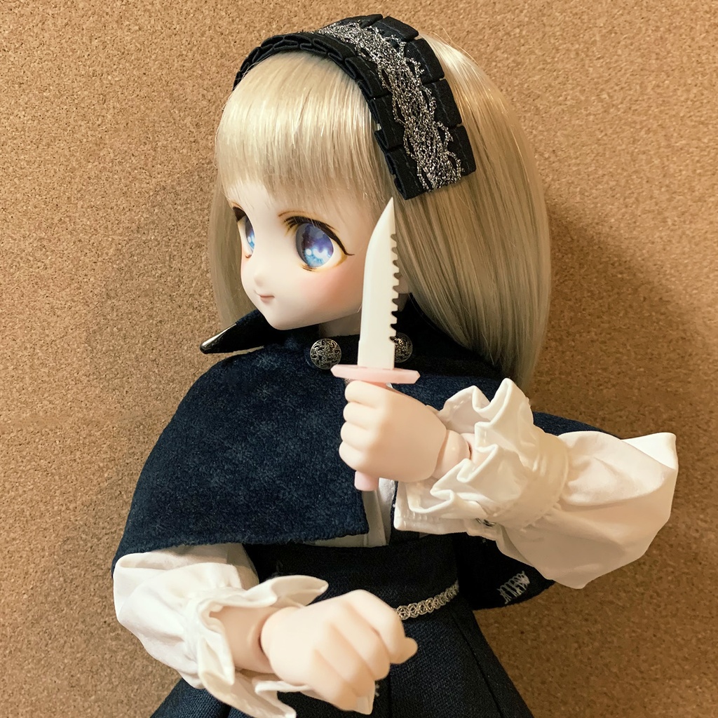 No_SW44　ナイフハンド　セミホワイト
