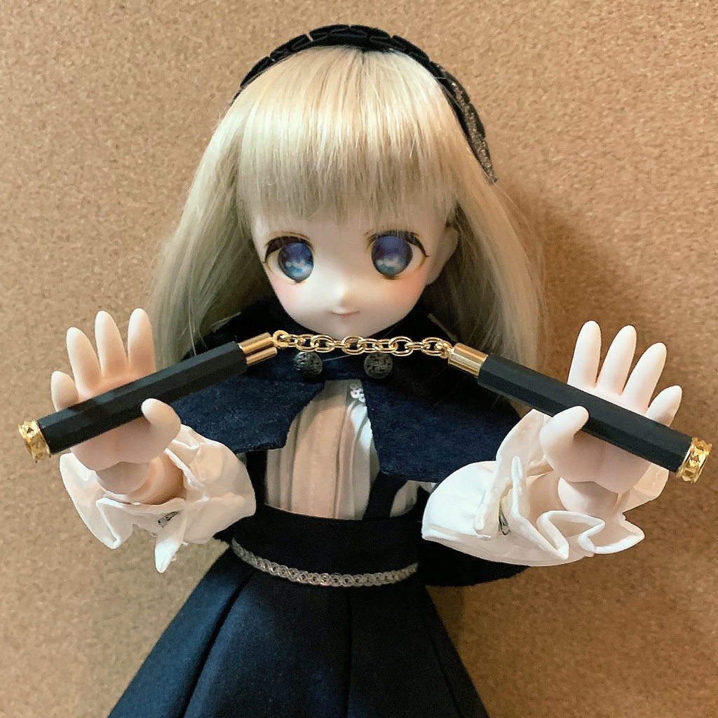 No_SW49,50 ヌンチャクハンド　セミホワイト