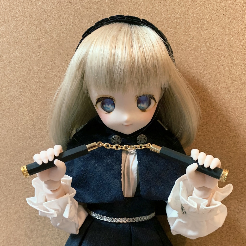 No_SW49,50 ヌンチャクハンド　セミホワイト