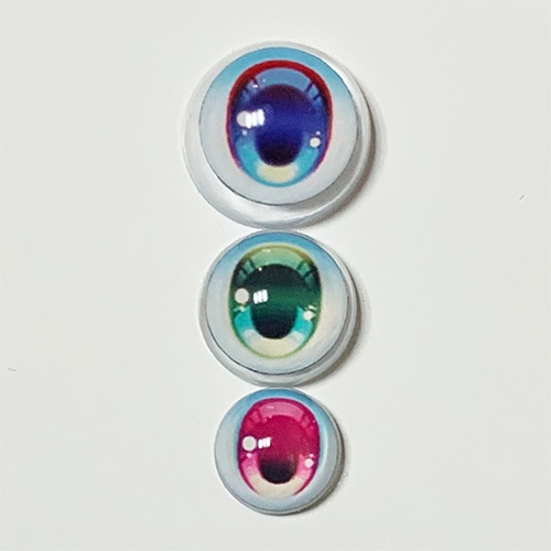 No.50 ♪ディープカラーアイ♪ レジンアイ 8mm 10mm 12mm 22mm