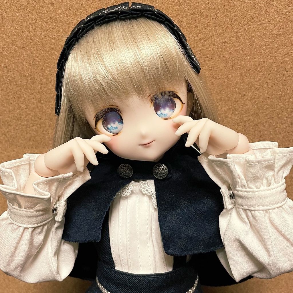 No_SW63　開き指ハート　セミホワイト