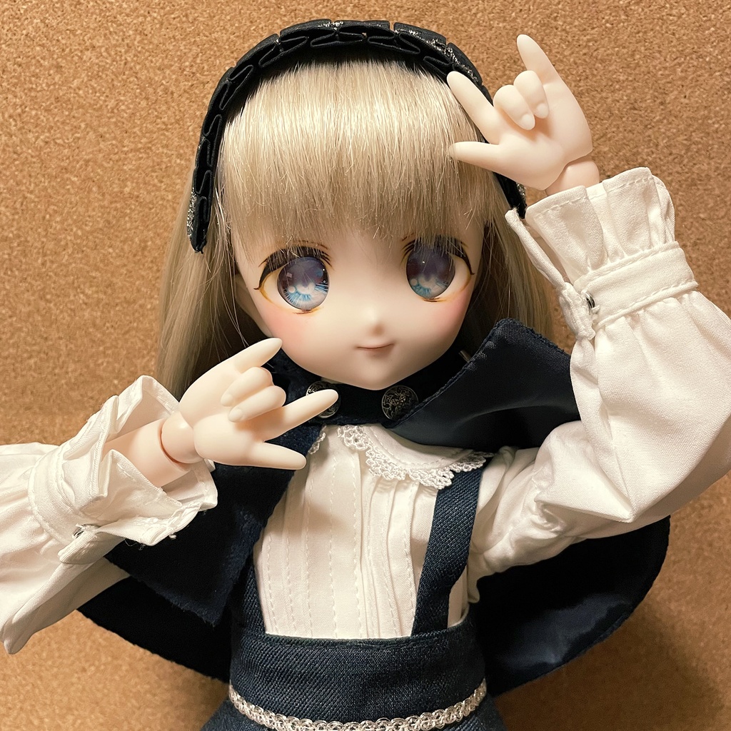 No_SW59　キラッと袖掴みハンド　セミホワイト