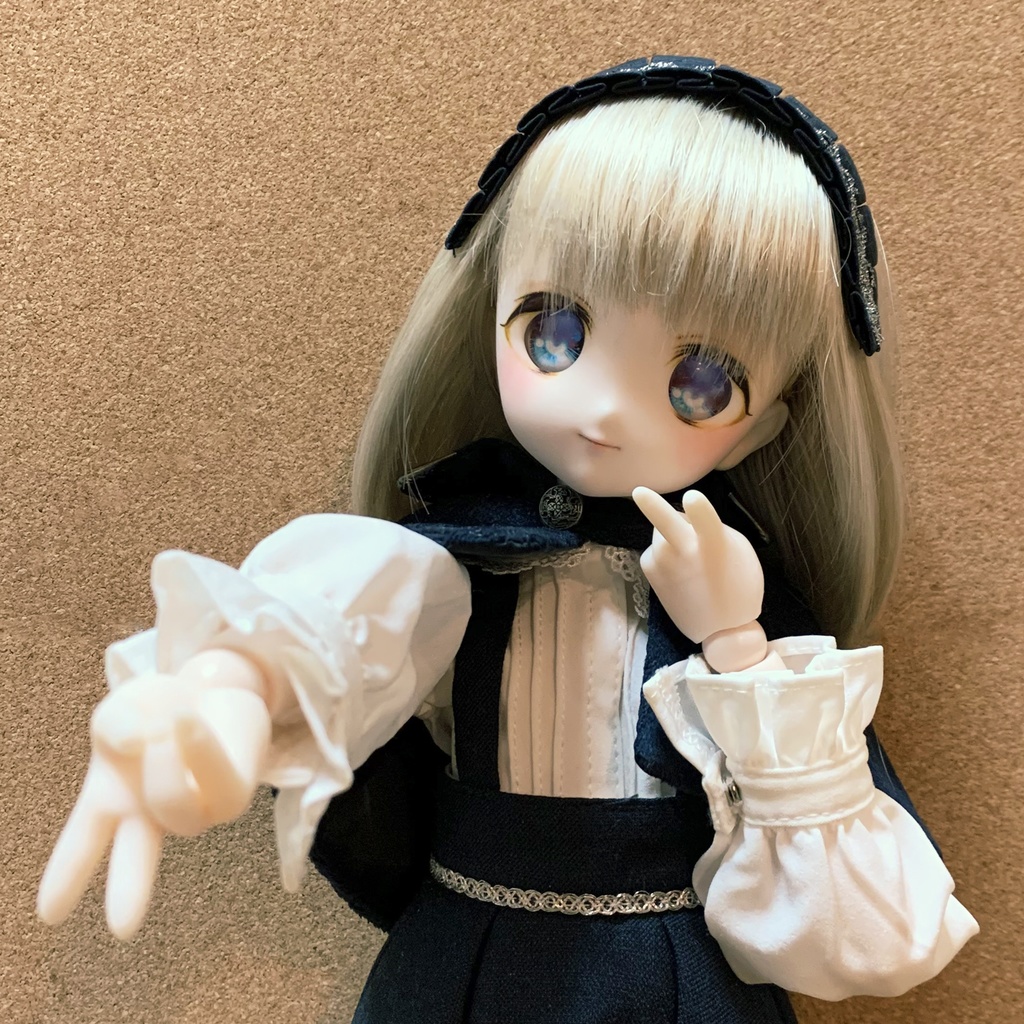 No_SW58 反りギャルピースハンド セミホワイト